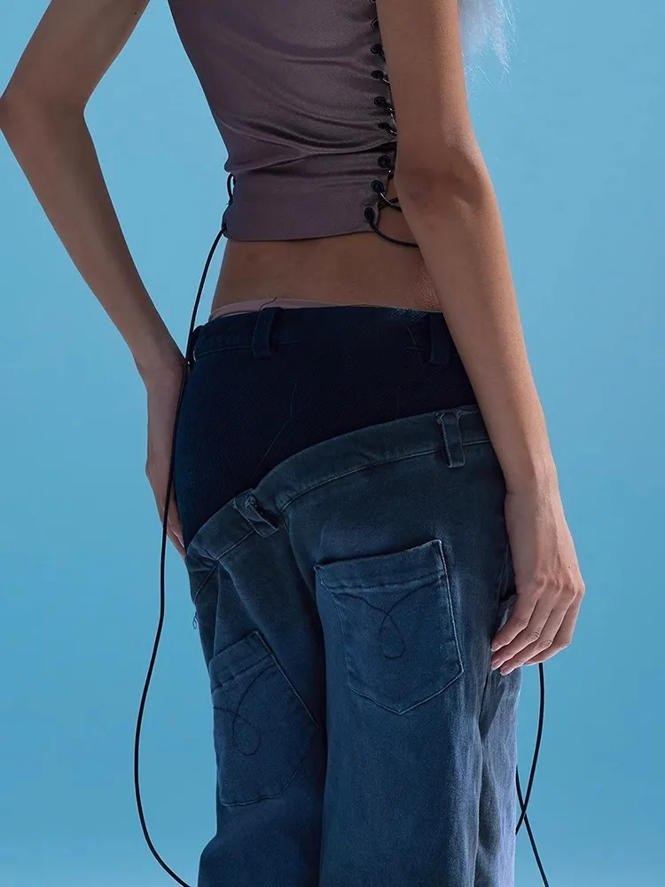 Рисунок 5 - Модные Цветные джинсы BPN для женщин с высокой талией