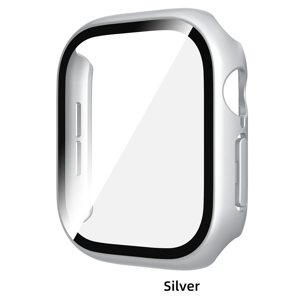 Premium Tempered Glass and Case Screen Protector with Bumper for Smartwatch Accessories