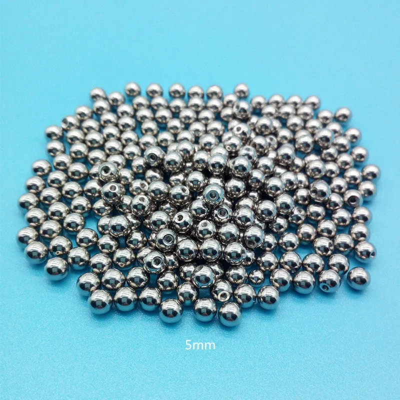 Piercing Jewelry 100pcs Replacement Spare BALLS Labret Barbell Bar Piercing Attachments 14g 16g DIY Stainless Steel Body Jewelry
