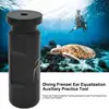 Aviation Aluminum Professional Free Diving Frenzel Ear Equalization Auxiliary Practice Tool Ear Pressure Equalizer 5