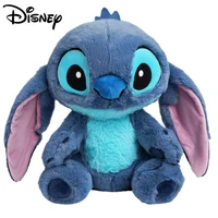 Véritable Disney Stitch 25-30CM peluche jouet Anime Lilo & Stitch jouets en peluche Kawaii dessin animé mignon oreiller poupée jouets enfants cadeau d'anniversaire 1