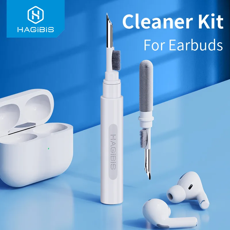 Hagibis Cleaner Kit for Airpods Pro 1 2 earbuds Cleaning Pen brush  Bluetooth Earphones Case Cleaning Tools for Huawei Samsung MI