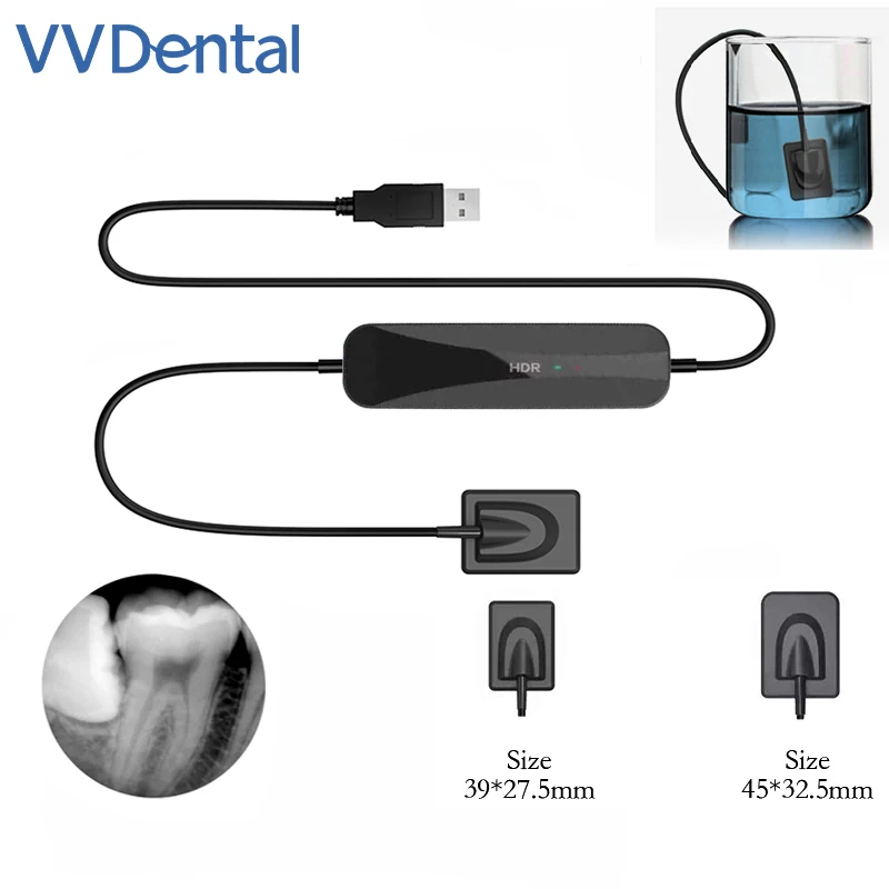 

VVDental Dental X Ray Sensor HDR 500C 600C RVG Sensor Cable Wire X-Ray Digital Sensor System Intraoral Imaging System Dentistry