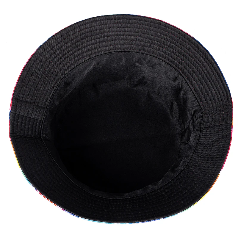 Unisex Bucket Cap mit Fruchtdruck, Sommerhüte, beidseitig tragbar, Herren- und Damenmütze, Outdoor-Sonnenhut, klassischer, lässiger Panama-Bucket-Hat – Detail 7