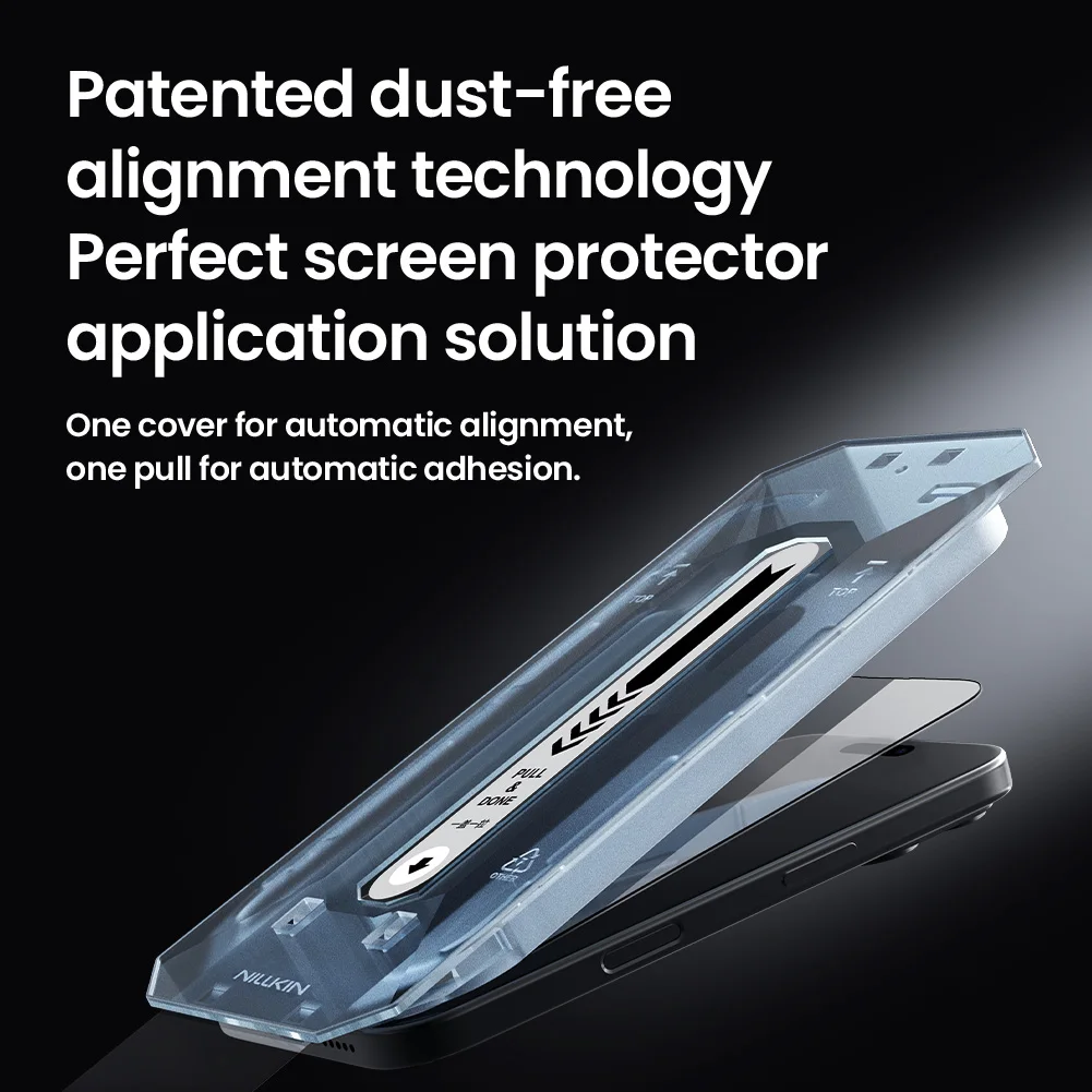 Für iPhone 17 Pro Max gehärtetes Glas NILLKIN vollständige Abdeckung Anti-Explosion 17 Air gehärtetes Glas Displayschutzfolie CP+ Pro – Detail 2