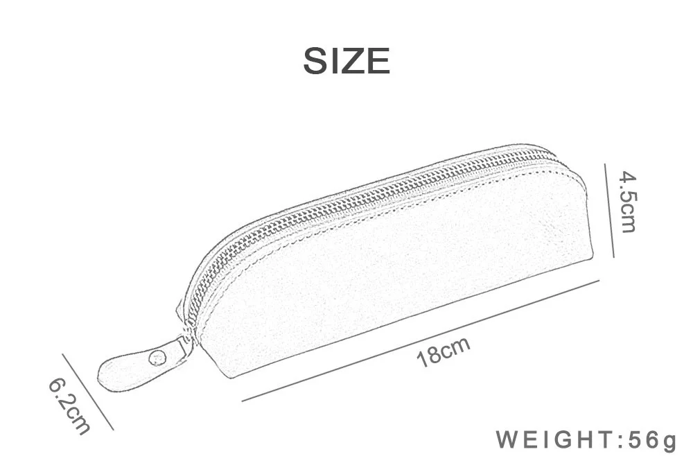 Engraved Leather Pen Sleeve Holder