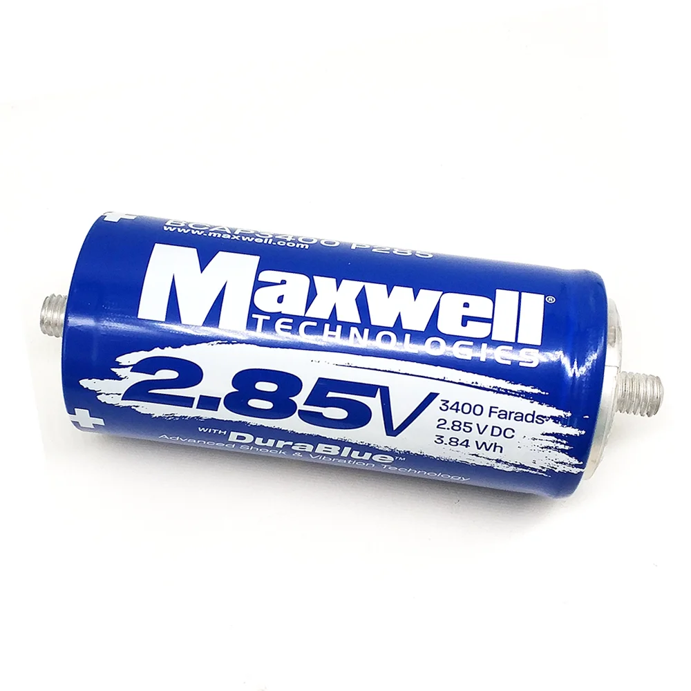 

BCAP3400P285K04 2.85V 3400F Faraday capacitors Maxwell