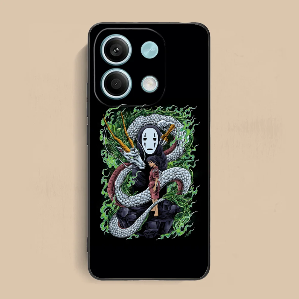 Spirited Away Black Smartphone Cover Phone Case