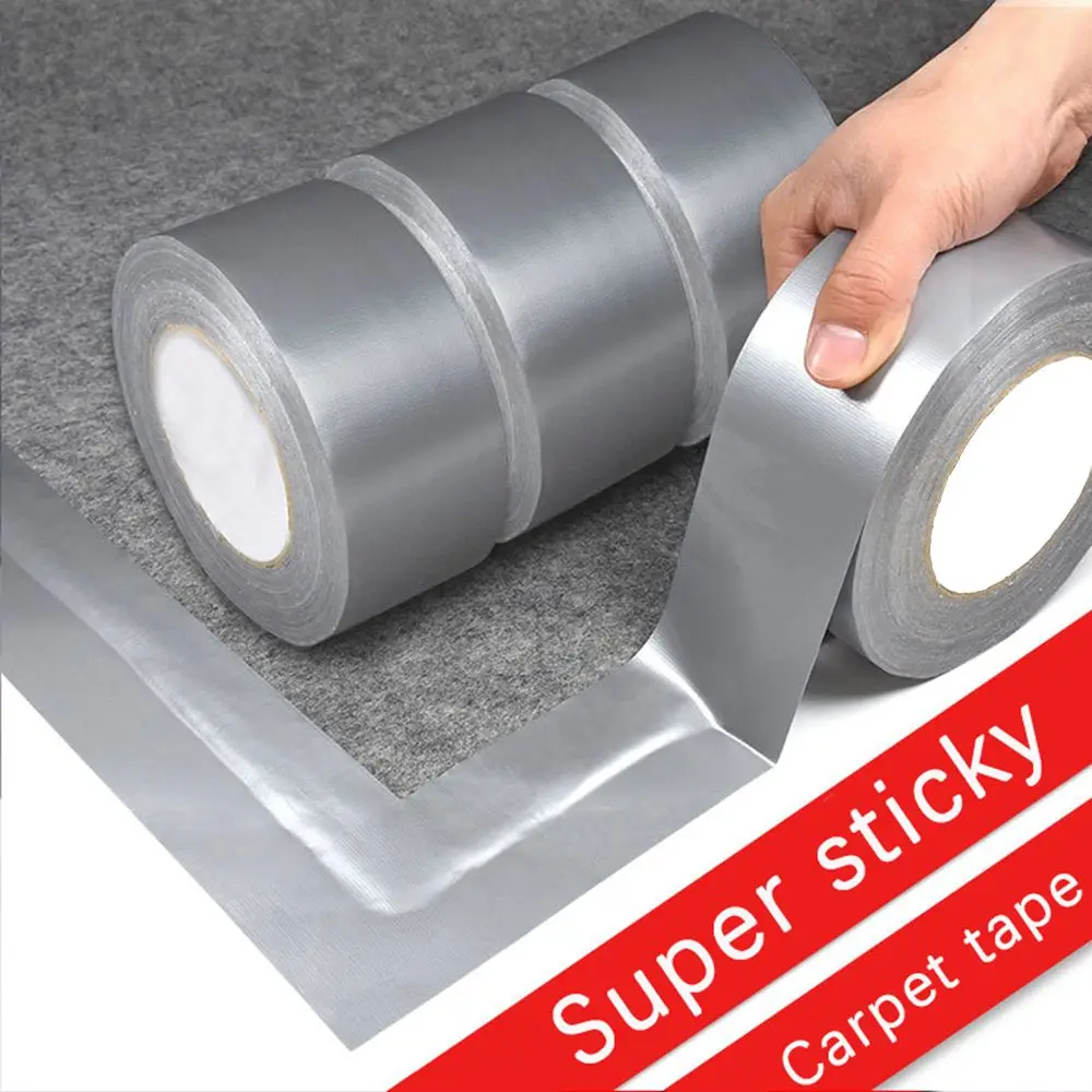 Super Sticky Cloth Duct Tape Carpet Binding Floor Waterproof Heavy Duty  Industrial Adhesive Tape Repair Bundles - AliExpress