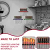 Screwdriver Wrench Plier Organizers Wall Mount Pegboard Hand Tool Holders Plastic Rail Hanger Clips For Workshop Garage Shed 6