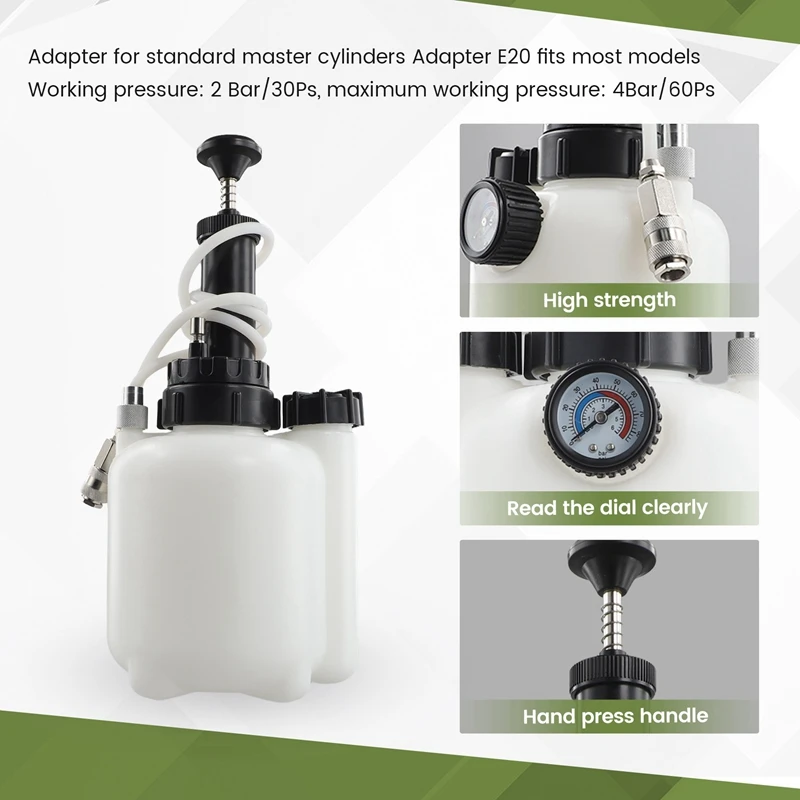 Manual Transmission Oil Filling System Automatic Transmission 3L With Adapter Brake Oil Bottle (B)