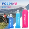 WRELS Camping Soft Water Bottle Drinking Sport Folding Bag Flask Outdoor Running Hydration Pack Waist Bicycle BPA Free