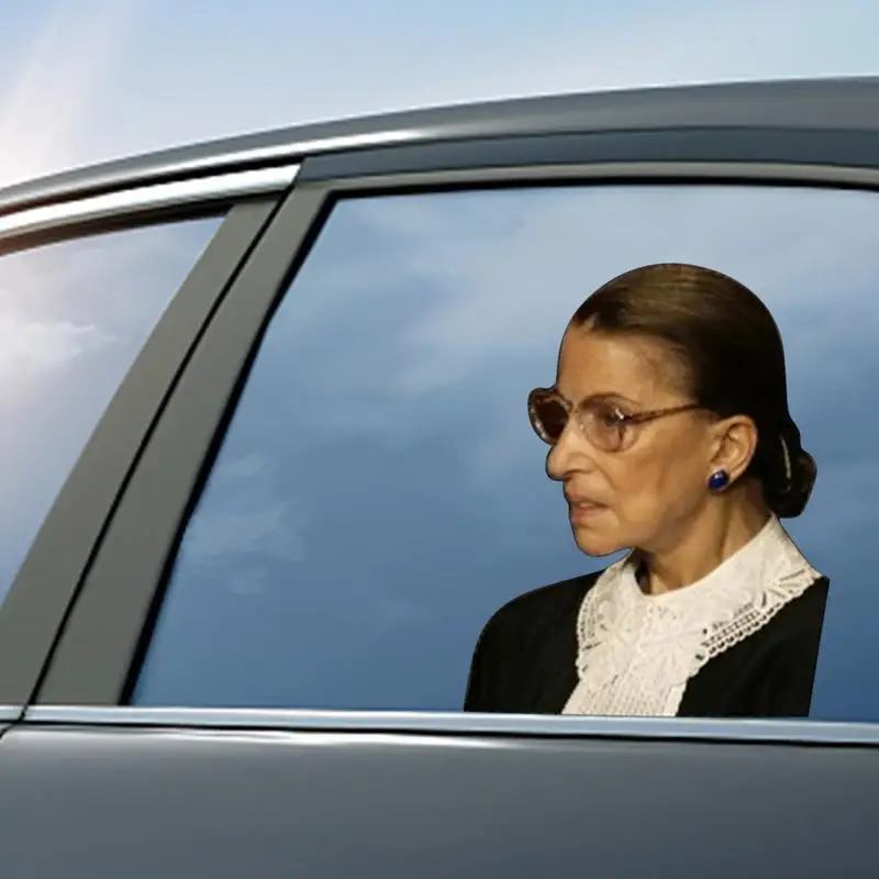 Queen Car Window Decal Queen Elizabeth Car Sticker Of England Window Wall Stickers Waterproof Decal Decoration