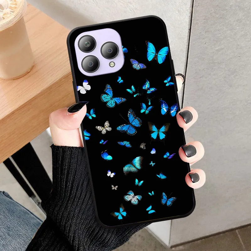 Sleek Black Silicone TPU Phone Case - Soft Protective Bumper Shell Cover