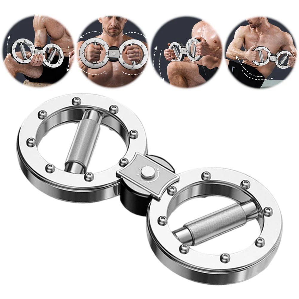 Burn Machine Forearm Exerciser 8 Pounds Resistance Adjustable Arm Strengthener 360 Degree Rotating for Fitness Workout Boxing