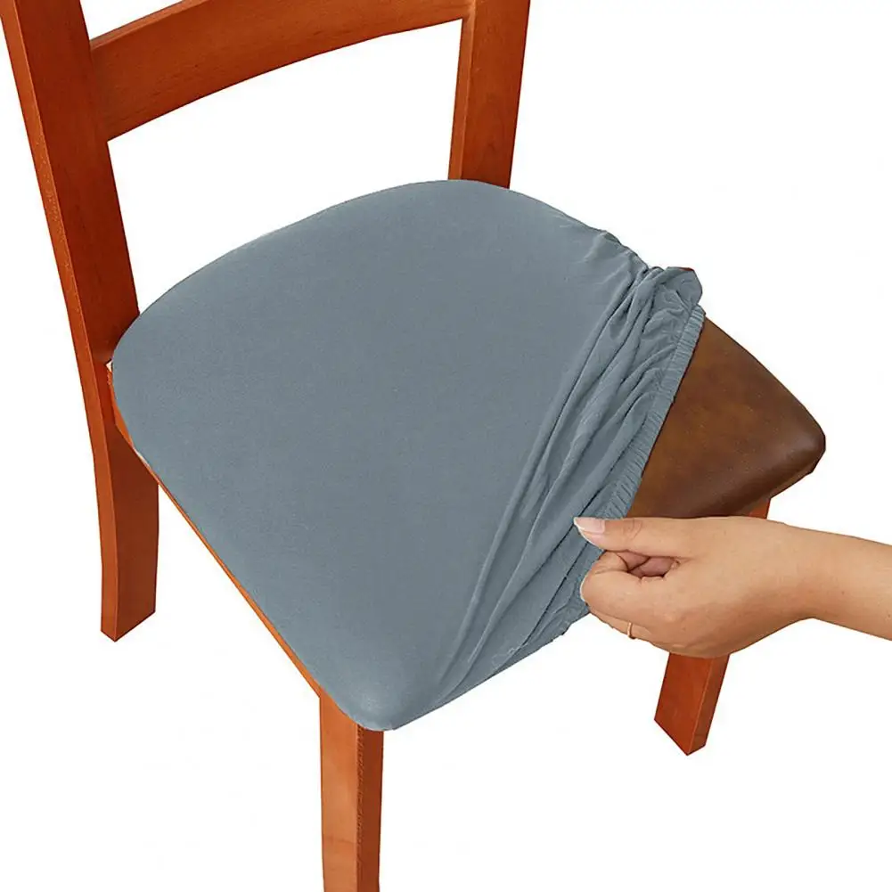 30-45cm Chair Cover For Chairs Fans Bedside Tables Buckets Elastic Fabric Regularly Fit DIY Chair Seat Pad Sleeve For Banquets