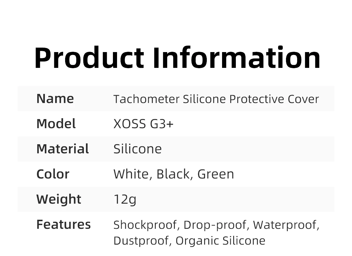 Silicone Protective Case - Waterproof, Dustproof, Shockproof, Drop-proof - Black, White, Green