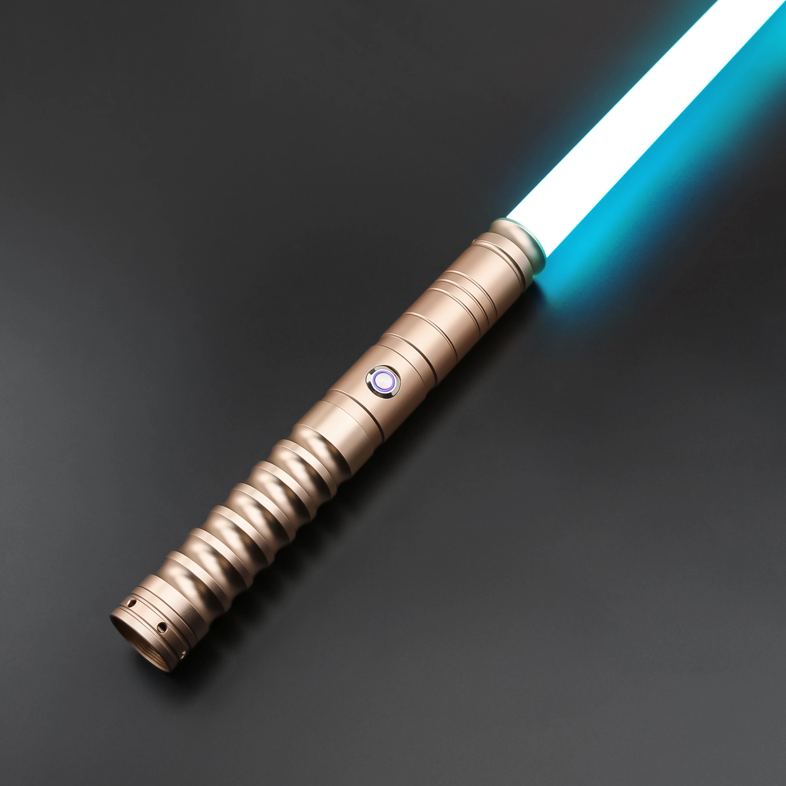 TXQSABER RGB 광선검, 부드러운 스윙, FOC 블래스터, 어린이 금속 칼자루 레이저 세이버, 소년 소녀 장난감, 12 색 변경