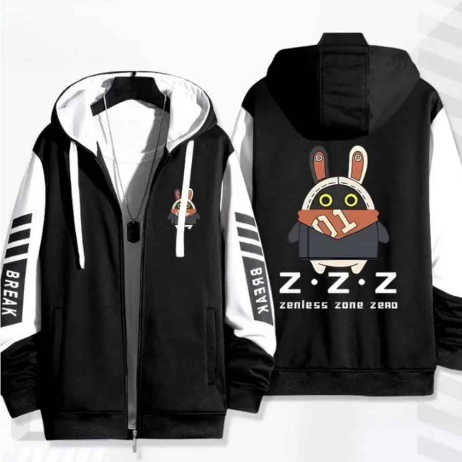 トップス Zzz... Zenless Zone Zero 3D Print Zip Up Women/Men Hoodie Sweatshirt ZZZ