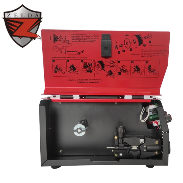 Multifunction 2 in 1 flux core welding machine portable 160a gasless mig welder 3