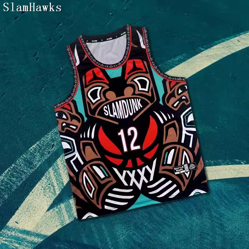 New Cosplay Europe Design Shirts 11# Young Bird 33# Larry Street Basketball Jerseys Shirts Thermal Transfer Printing