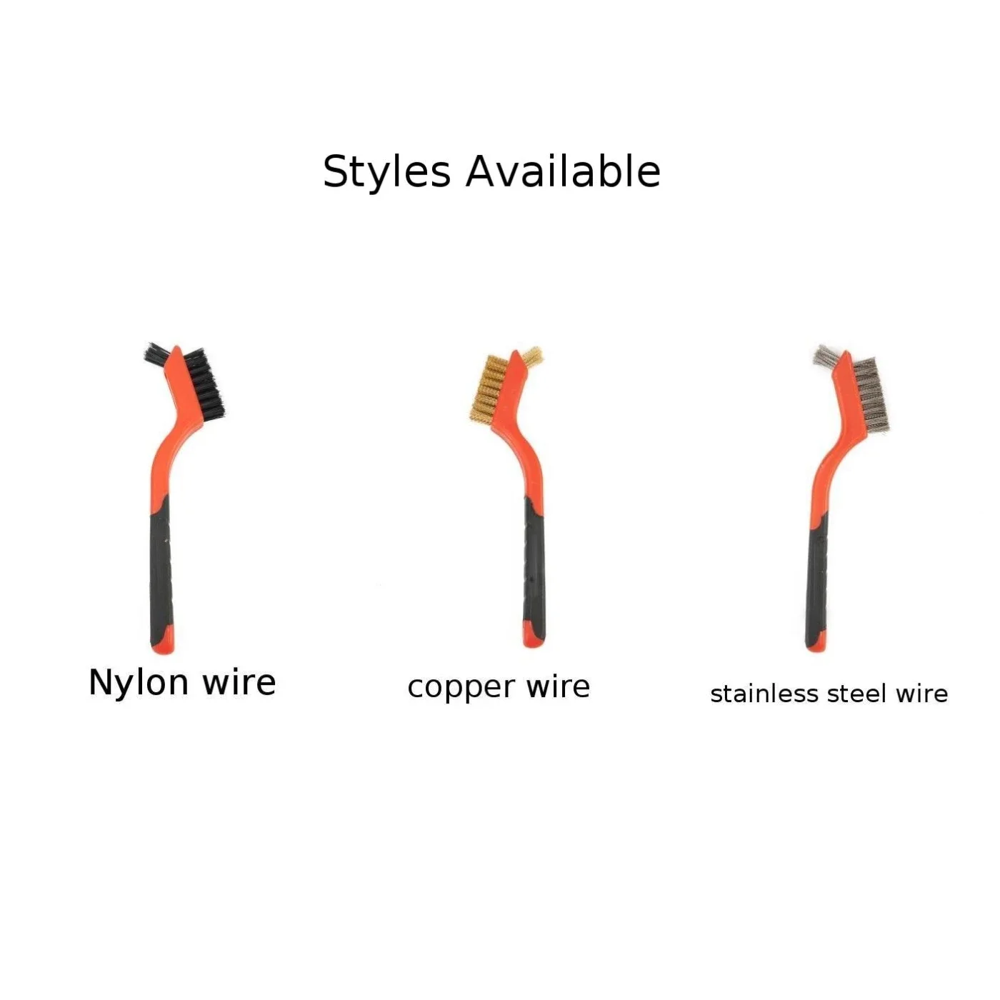 Wire Brush Steel Wire Wheel Brush Wheel High Strength Nylon Handle Polishing Rust Remover 1pcs Cleaning