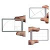 View Finder/Viewer Photography/Painting/Drawing Credit Card Size Fits In Wallet White 1 Piece 1