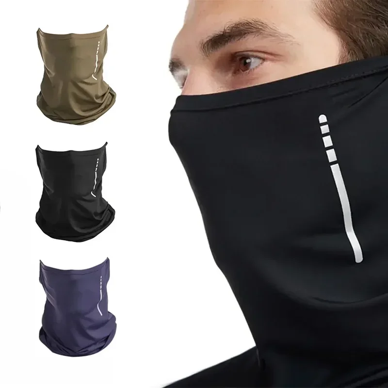 Breathable Polyester Face Scarf for Outdoor Cycling and Motorcycle