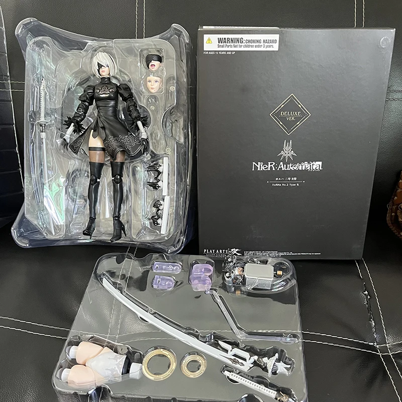 Play Arts Kai NieR:Automata 2 Type B 2B Action Figure DX