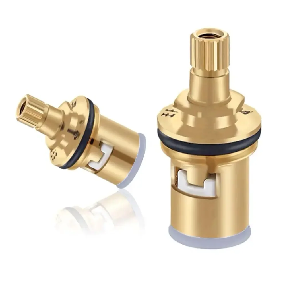 1Pcs Quick Opening Copper Switch Handle Faucet Valve Core Easy Installation Faucet Replacement Part Bathroom Accessories