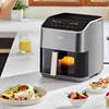 Midea 220V Air Fryer 5.3L/6.3L Visible No-Turn Oil-Free Multifunction Oven Fryer Oil-Free Electric Fryer 2