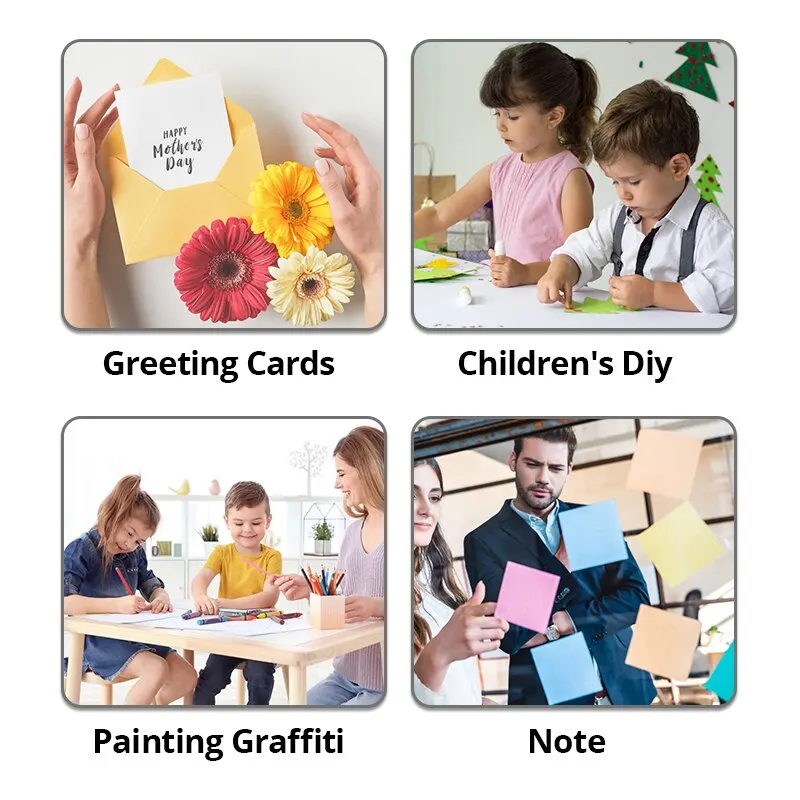 Wooden Alphanumeric Stamps 40 Pack for DIY Craft Cards Scrapbooking