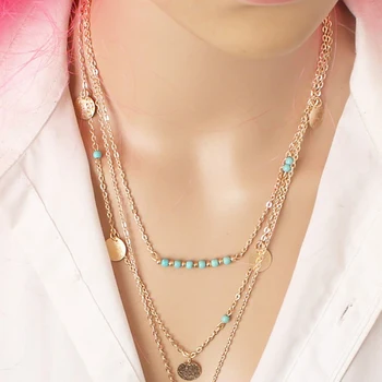 Women’s Feather Pendant Necklace – Durable Glossy Alloy Jewelry for Weddings & Parties - GloreeWorld