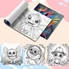 A Bold and Simple Decompression Creative Cute Fantasy Creature Coloring Book Featuring Cartoon Cute Creatures 2