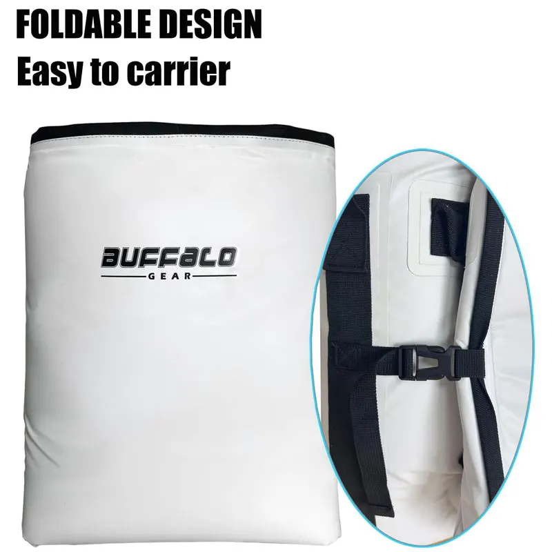 Buffalo Gear Insulated Fish Cooler Bag 60 inch Monster Leakproof Fish Kill  Bag,Large Portable Waterproof Fish Bag for Tuna or Billfish,Keep ice-Cold  More Than 24 Hours (60x10.5x20 inch) in Dubai - UAE