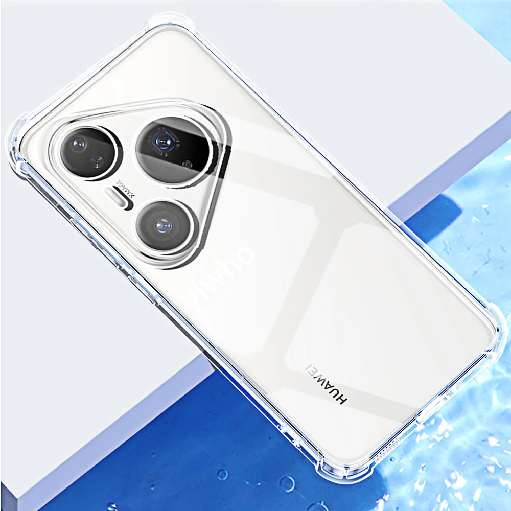 Clear Soft TPU Transparent Phone Case Cover