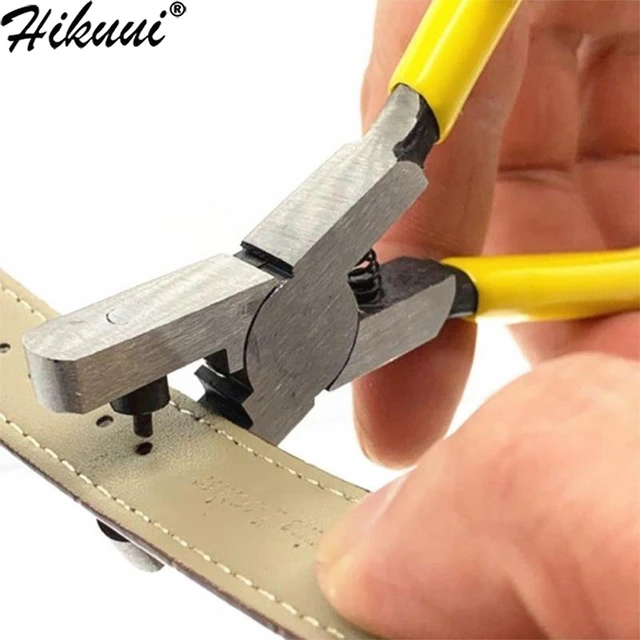 Household Belt Hole Puncher Tool For Leather Leathercraft Holes Punching  Machine 6-in-1 Hand Pliers Leather Tools - Punching - AliExpress