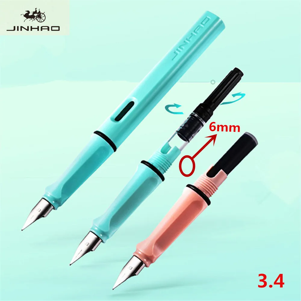 Fountain Pen Jinhao 777 Fashion Student Office Fountain Pen School stationery Supplies ink pens