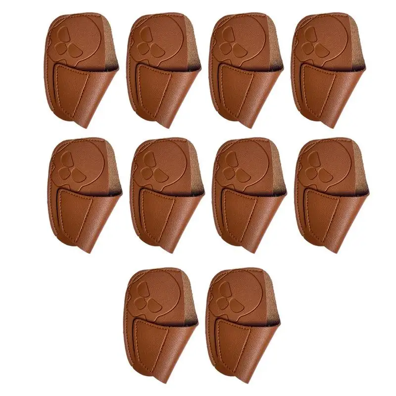 

Golf Iron Covers Set 10pcs Golf Club Iron Club Head Covers Wedge Iron Protective Headcover Golf Club Head Covers For Iron/driver