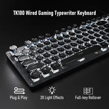 EWEADN TK100 Retro Mechanical Keyboard 2