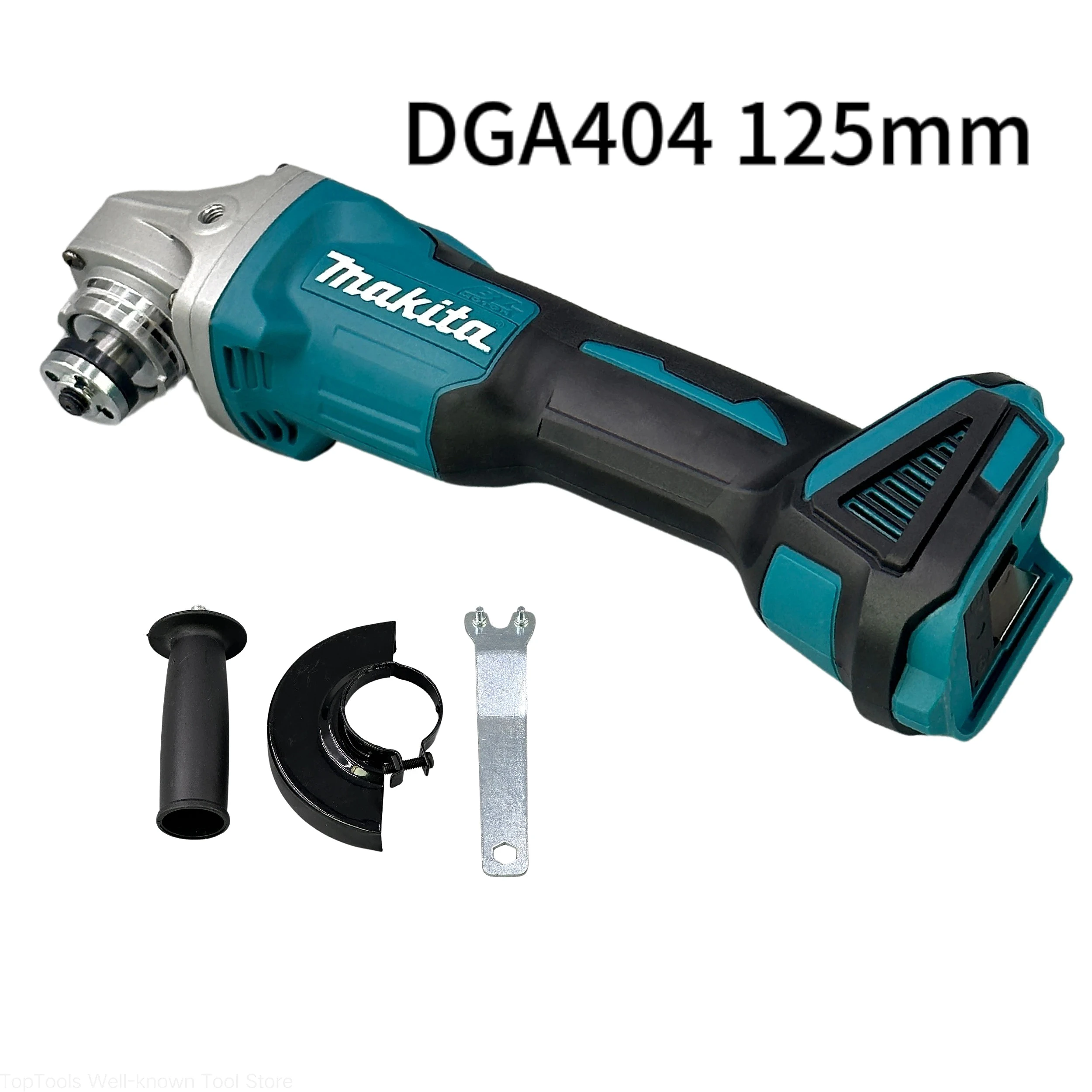 Makita DGA404 125/100mm Grinder Grinder Tool Wireless 18V Power Tools Electric Grinder Angle Grinder Brushless Sander Angle Cutt 3