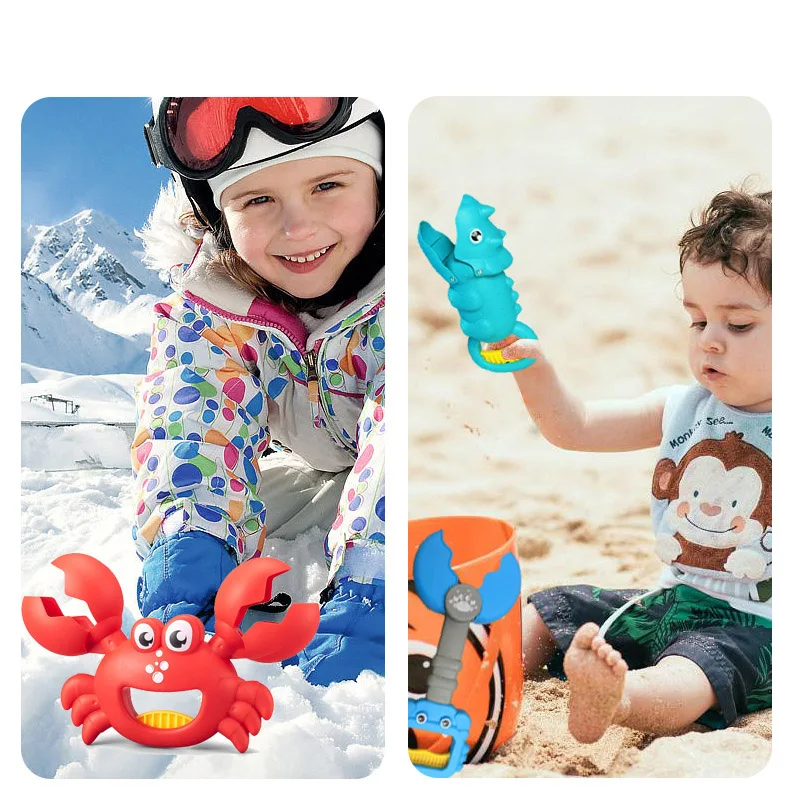 

Cute Children Beach Maker Clip Lobster Grabber Claw Game Big Novelty Gift Kids Funny Joke Toys Play Tool Gift Water Toys