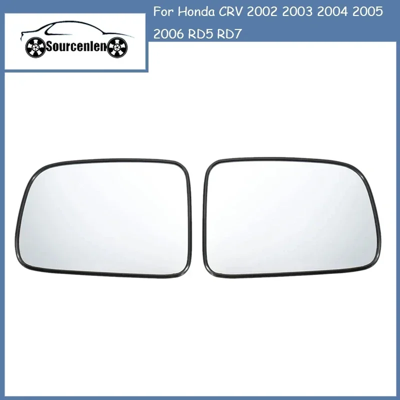 

Car Rear View Mirror Glass 76253-SPA-H01 76203-SPA-H01 For Honda CRV 2002 2003 2004 2005 2006 RD5 RD7