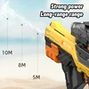 Summer Electric Continuous Water Gunner Self Integrated Large Capacity Water Gun with Light Outdoor Children's Water Playing Toy 4