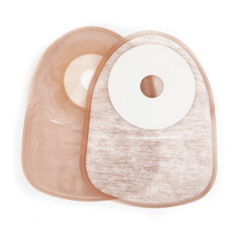 15 PCS Sacchetti Per Colostomia Sacchetti Per Stomia Convessi Sacchetti Per Stomia Per Stoma Irregolare Con Pelle Rugosa, Taglio 15-45mm (10 X Sacchetti 5 X Barriere Convesse - Foto 3