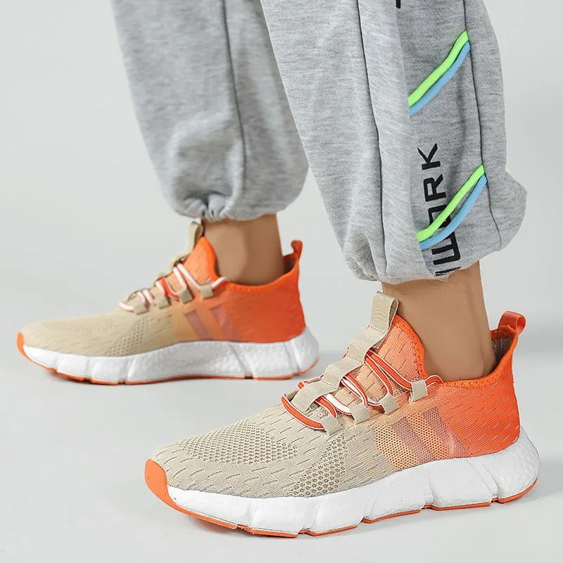 Description Picture 4 of itemSneakers Men Women High Quality Breathable Mesh Fashion Running Tennis Shoes Comfortable Casual Walking Fitness Outdoor Sports