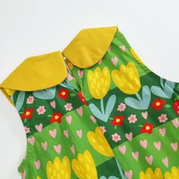 Robe d'été à col polo pour filles, FibTulip Glafur ses, 03/Vacation Casual Clothing, 4-10T, Nouveau, 2024 5