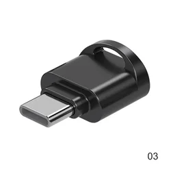 Compact USB 3.1 OTG Card Reader and Adapter (Black)