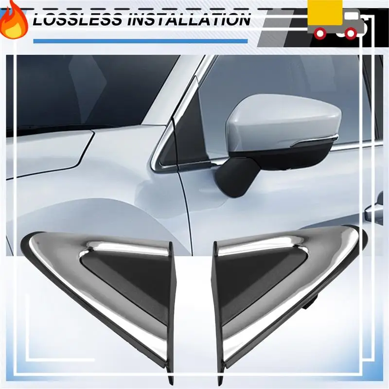 Car Side Mirror Corner Triangle Garnish Panel Window Triangle Plate 7407A521 For Mitsubishi Eclipse Cross -