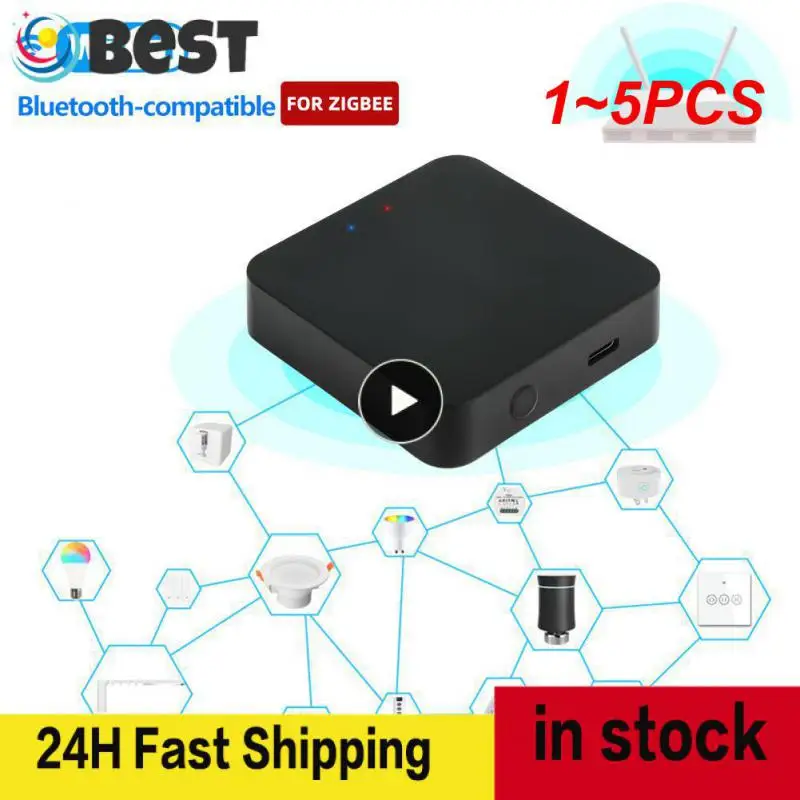 

1~5PCS Tuya 3.0 WIFI/Bluetooth Multi-mode Smart Gateway Compatible With Mesh Hub Smart Life APP And Alexa Home